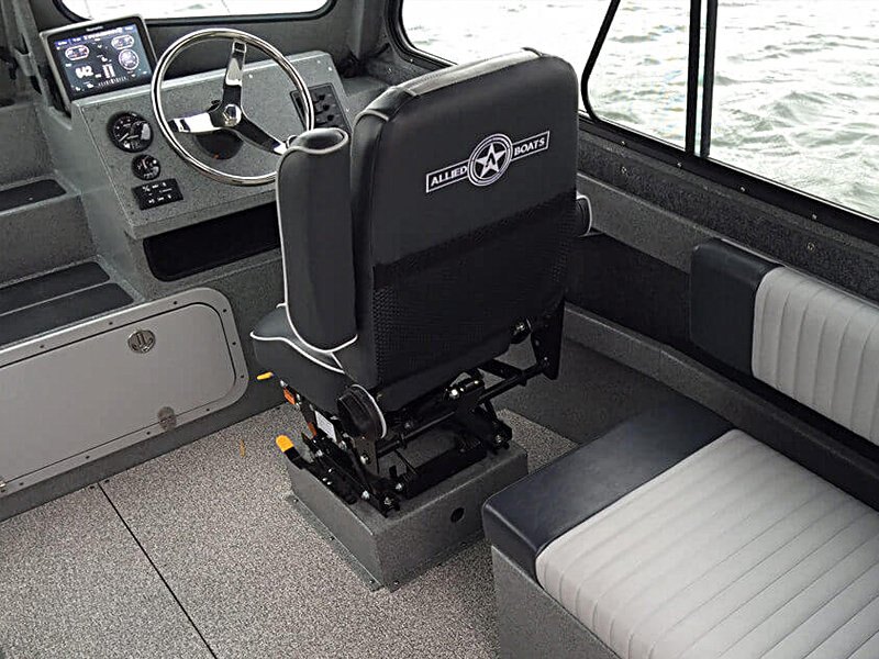 2025 ALLIED BOATS — P19 MUSTANG (3 Piece Rollup Curtain)