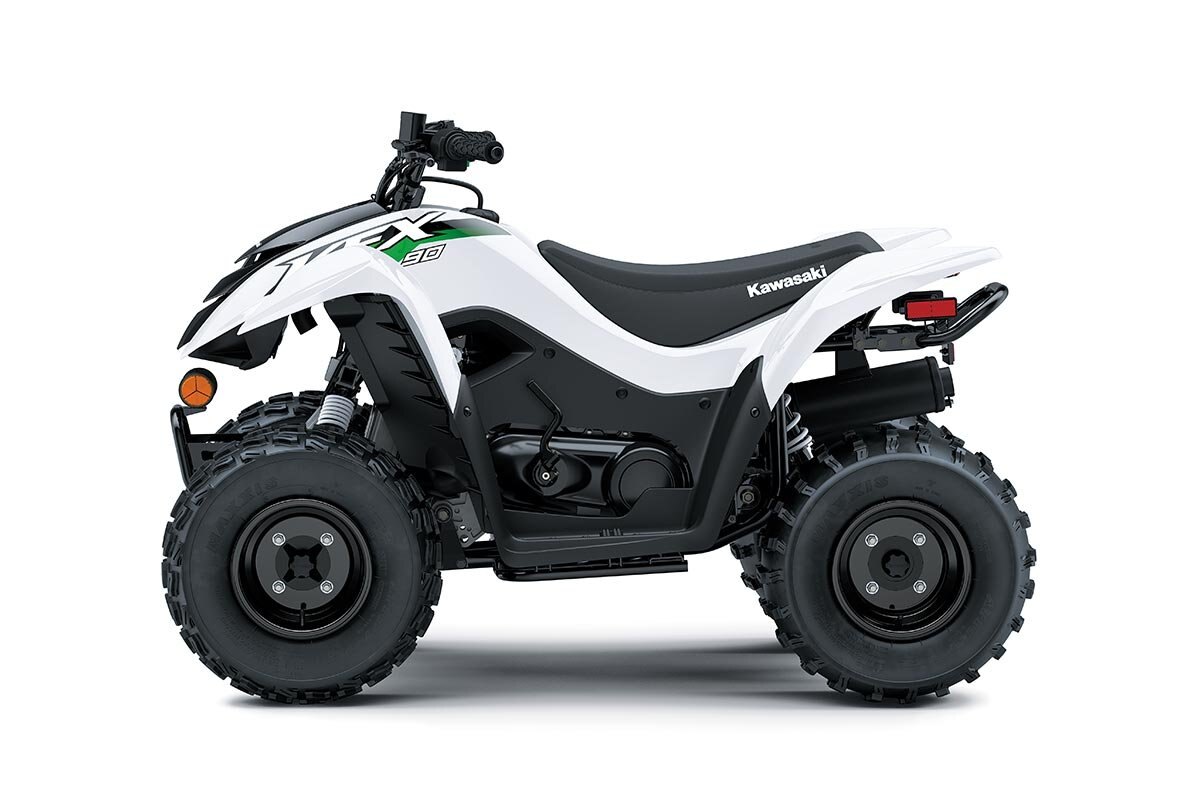 2026 Kawasaki KFX90 Bright White
