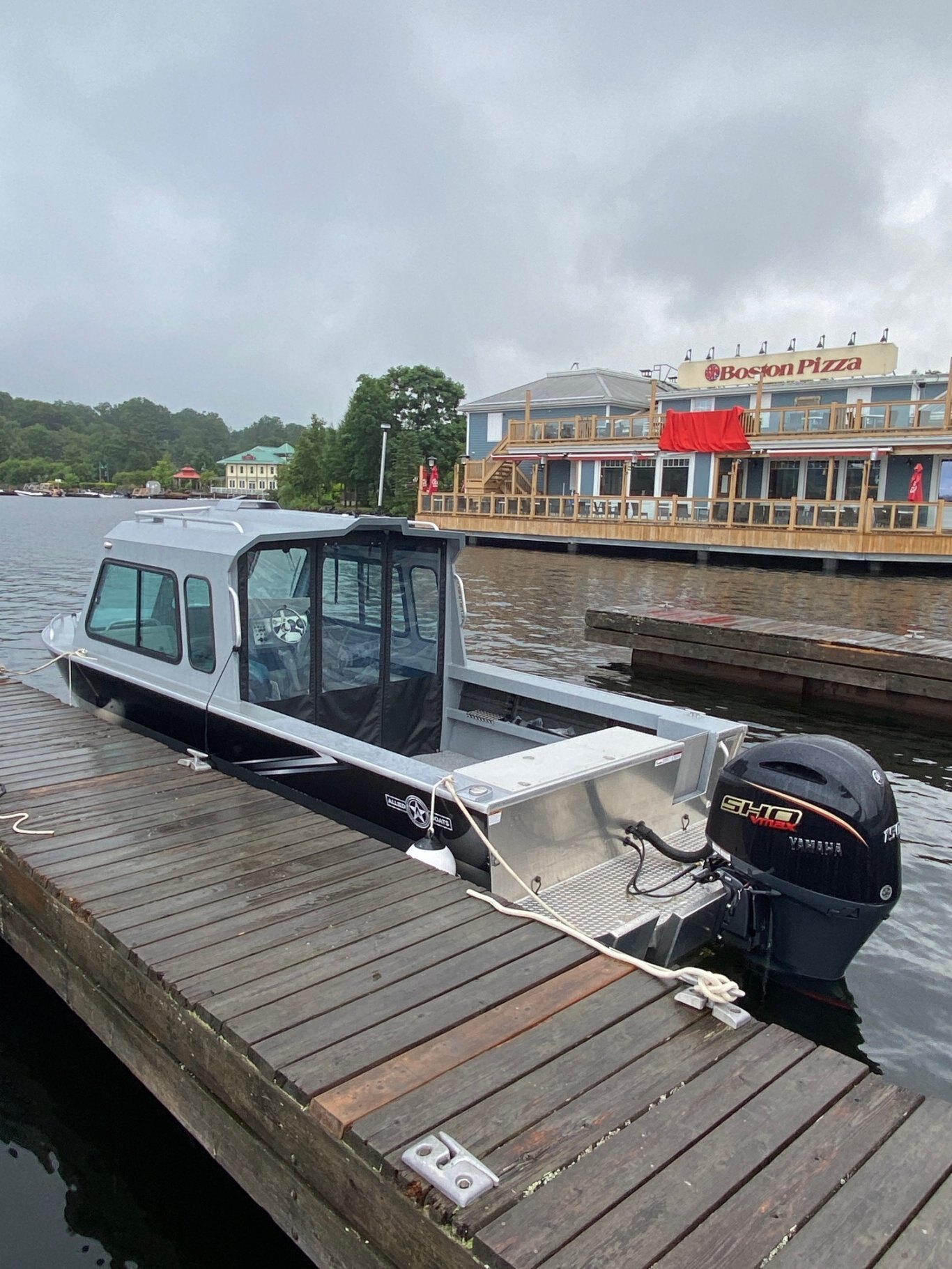 2025 Allied 21 HT Mustang (3 Piece Rollup Curtain)