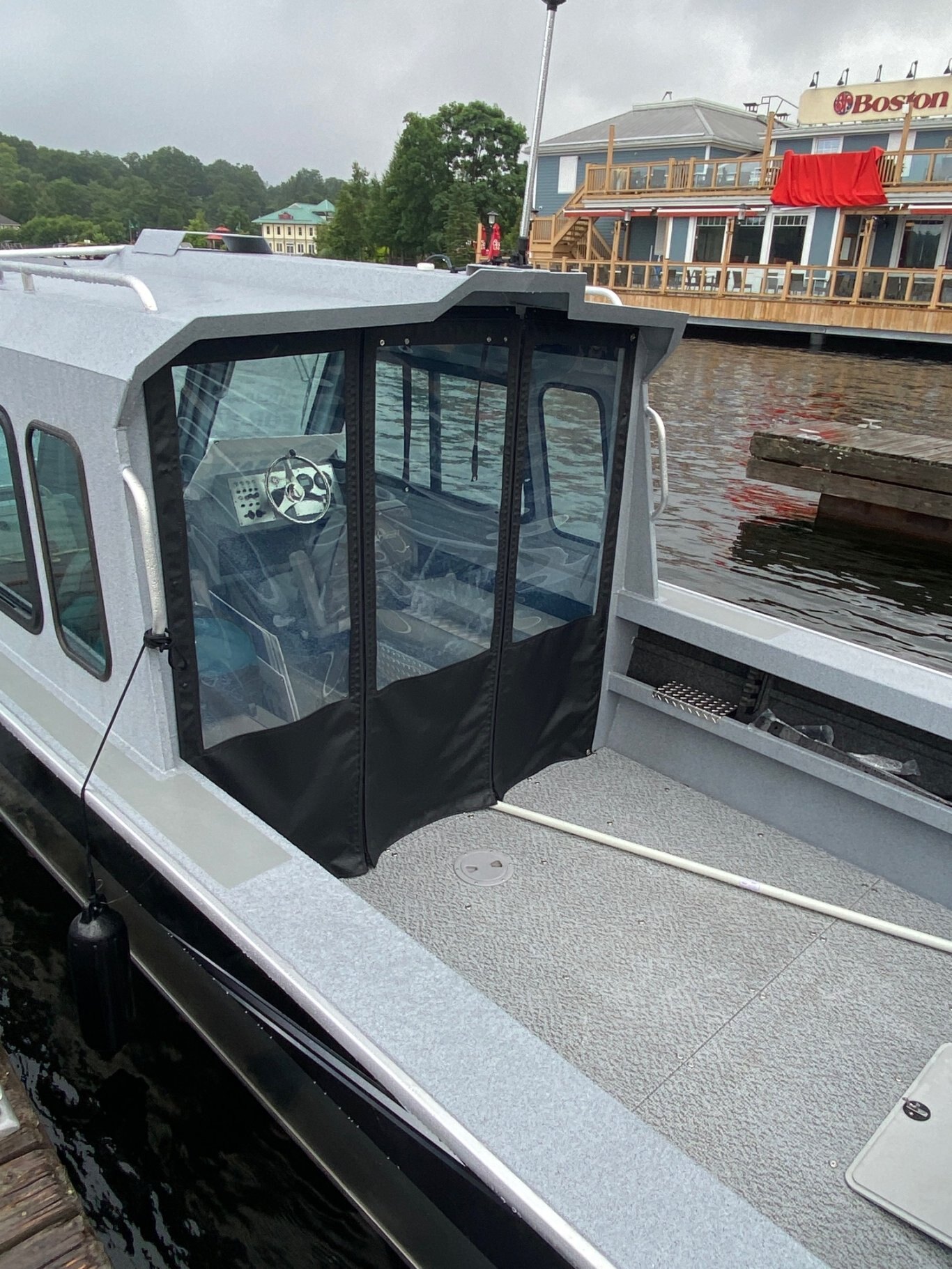 2025 Allied 21 HT Mustang (3 Piece Rollup Curtain)