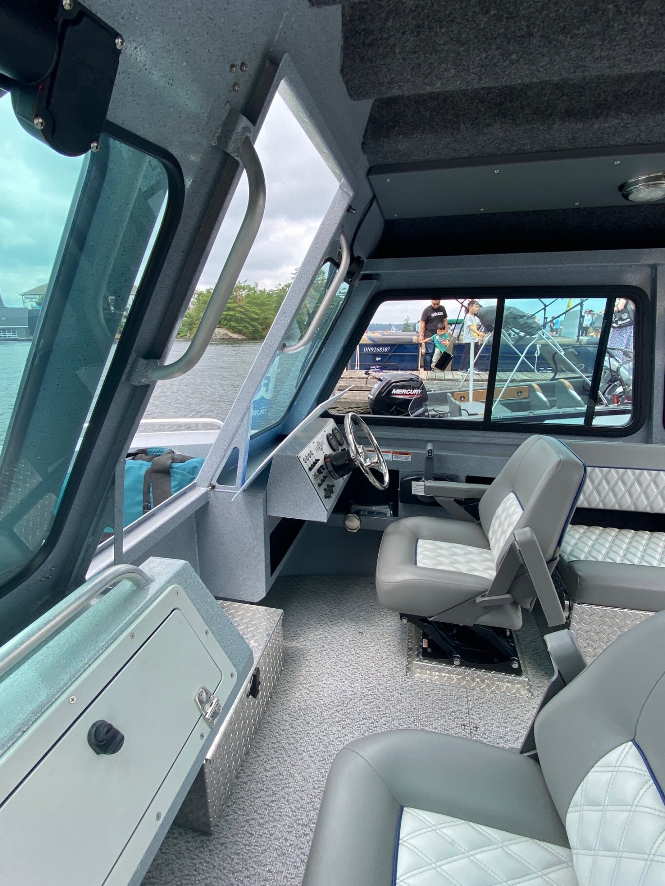 2025 Allied 21 HT Mustang (3 Piece Rollup Curtain)