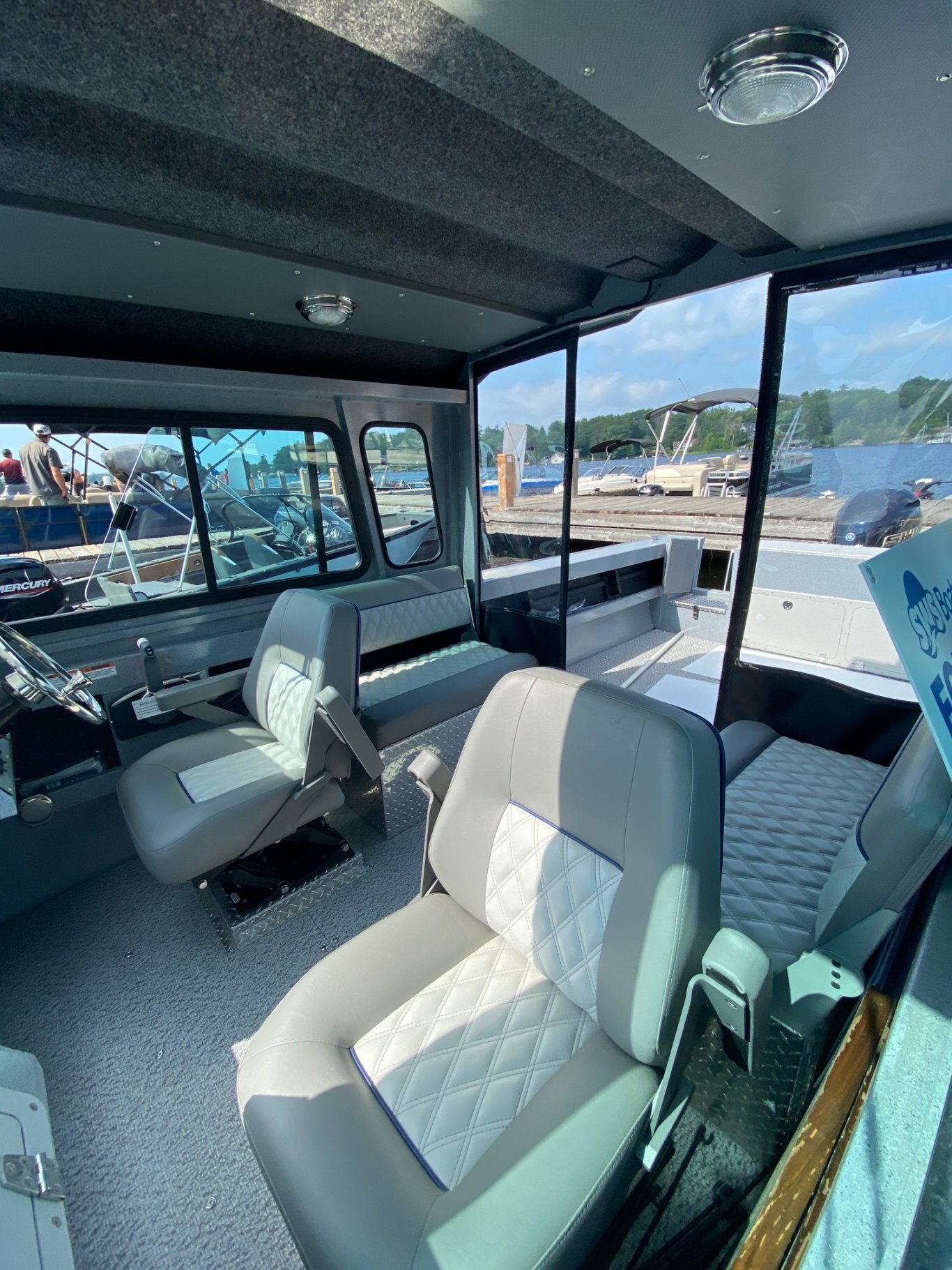 2025 Allied 21 HT Mustang (3 Piece Rollup Curtain)