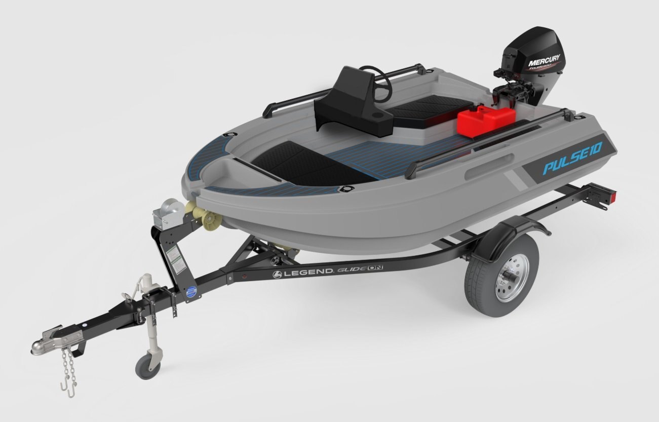 2026 Legend Pulse10 SC Packaged With Mercury 15E and Trailer