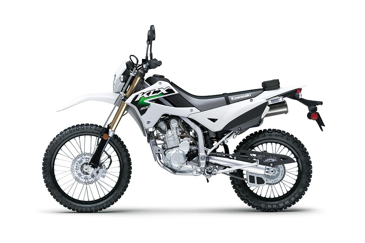 2026 Kawasaki KLX300 Bright White