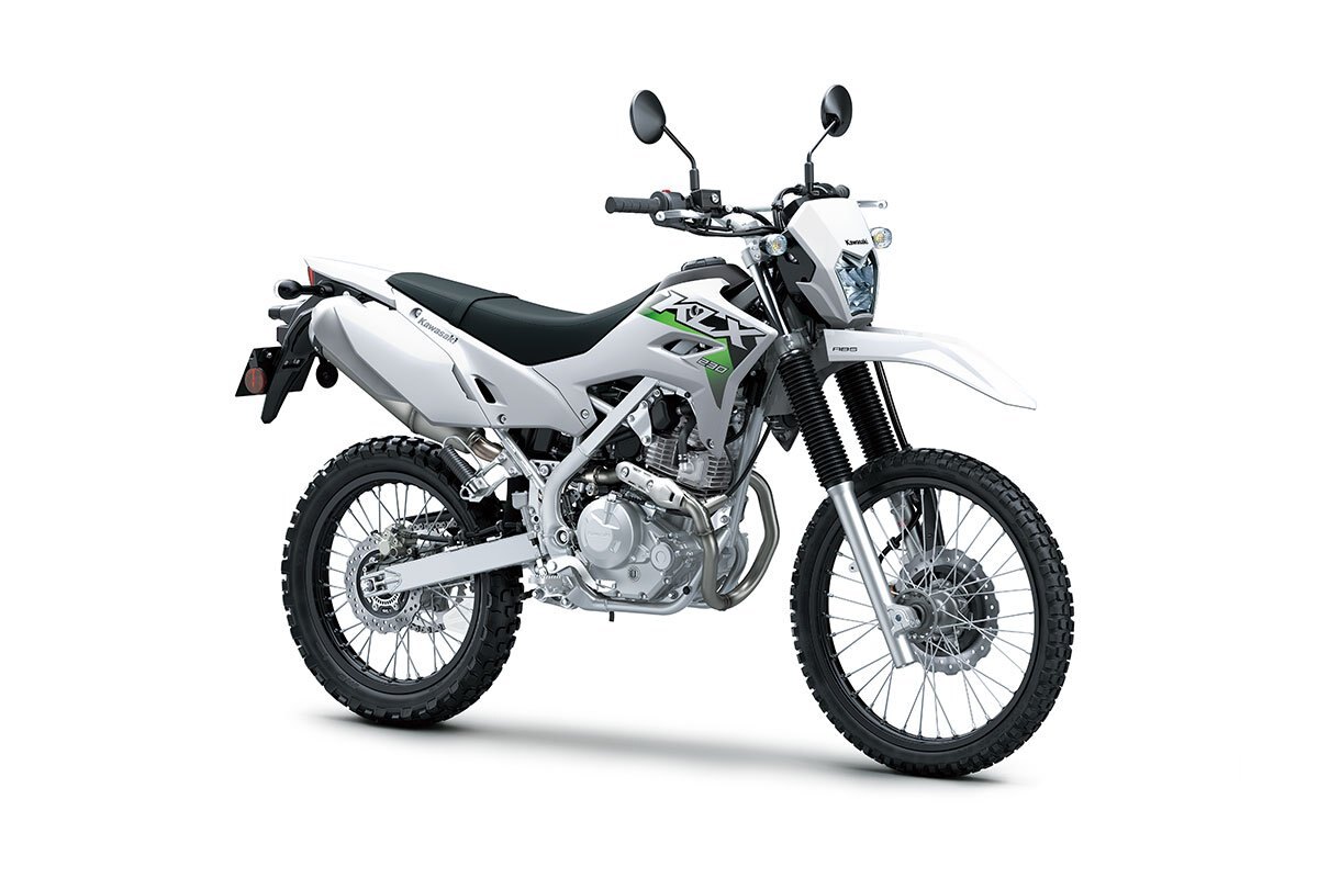 2026 Kawasaki KLX230 Bright White