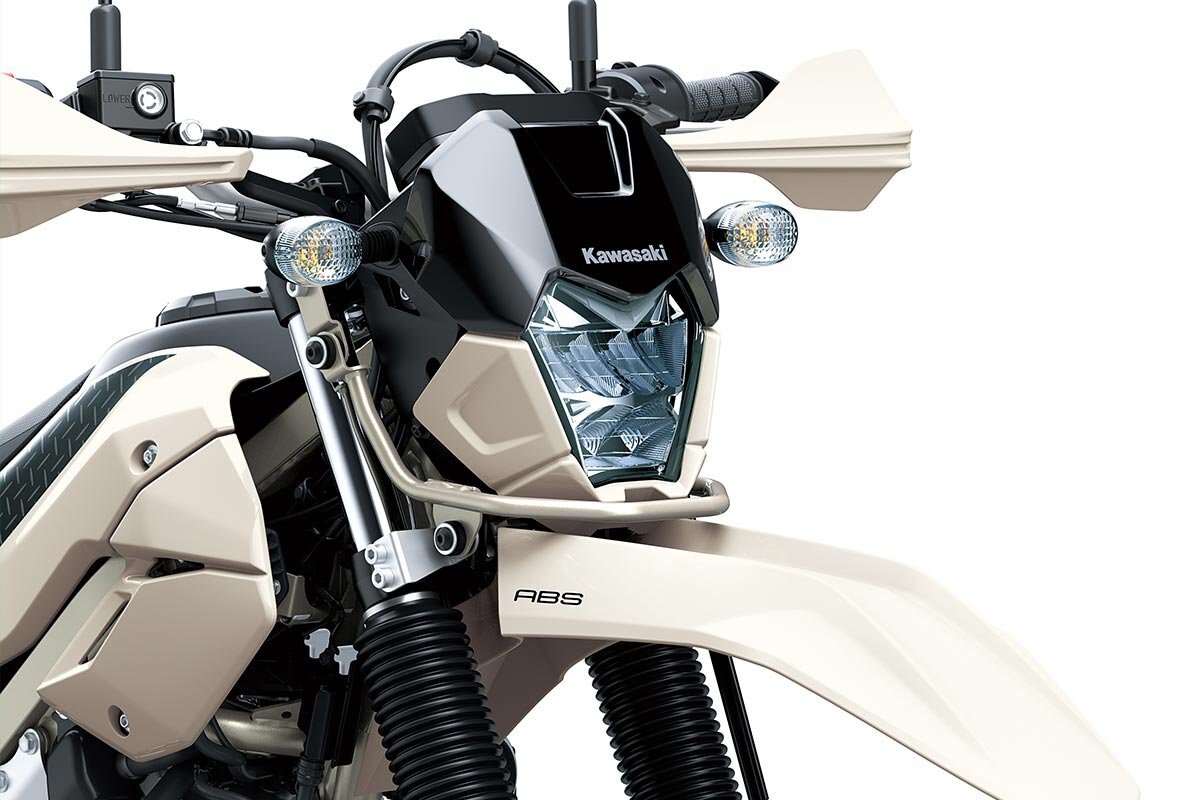2026 Kawasaki KLX230 SHERPA S Whitish Beige