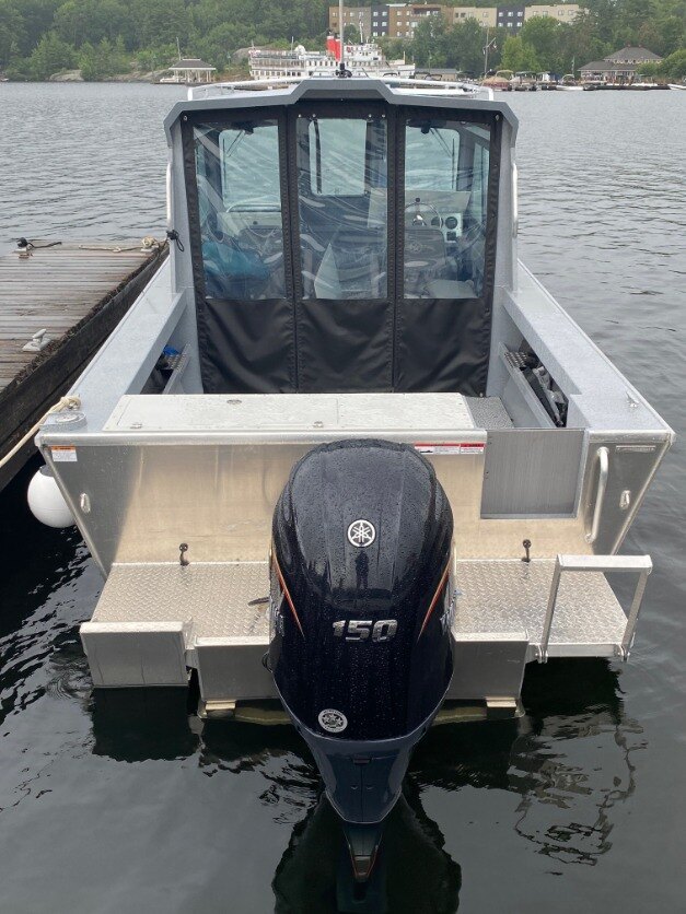 2025 Allied 21 HT Mustang (3 Piece Rollup Curtain)