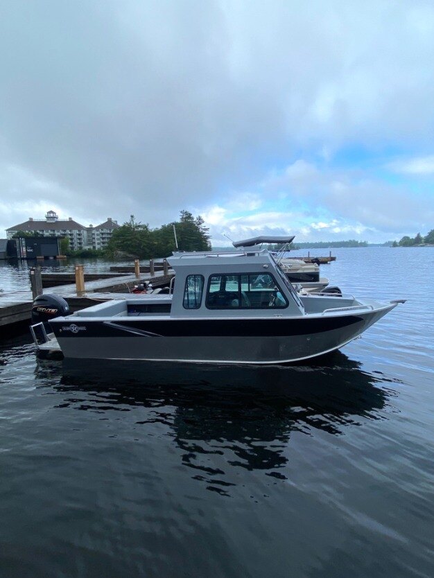 2025 Allied 21 HT Mustang (3 Piece Rollup Curtain)