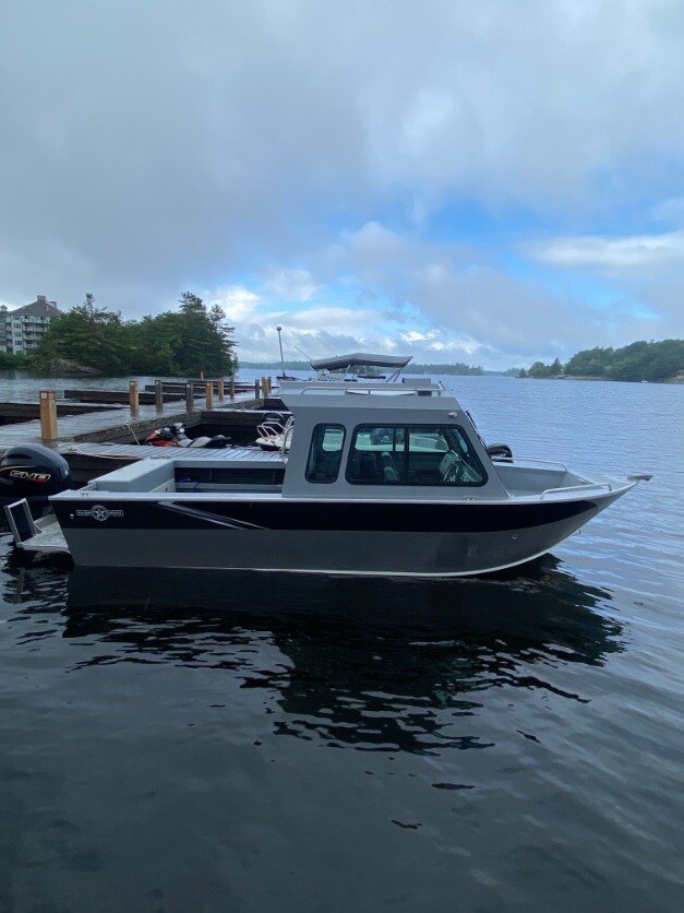 2025 Allied 21 HT Mustang (3 Piece Rollup Curtain)