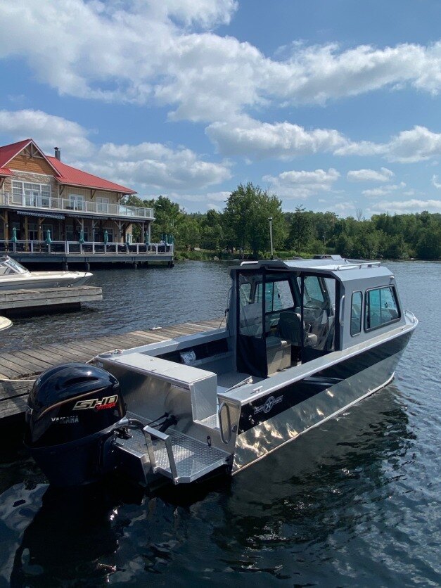 2025 Allied 21 HT Mustang (3 Piece Rollup Curtain)