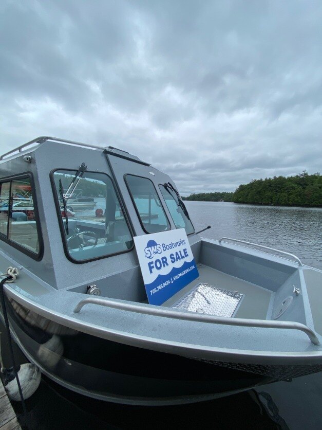 2025 ALLIED BOATS — P19 MUSTANG (3 Piece Rollup Curtain)