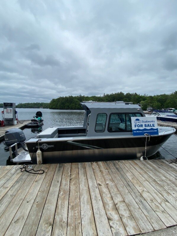 2025 ALLIED BOATS — P19 MUSTANG (3 Piece Rollup Curtain)