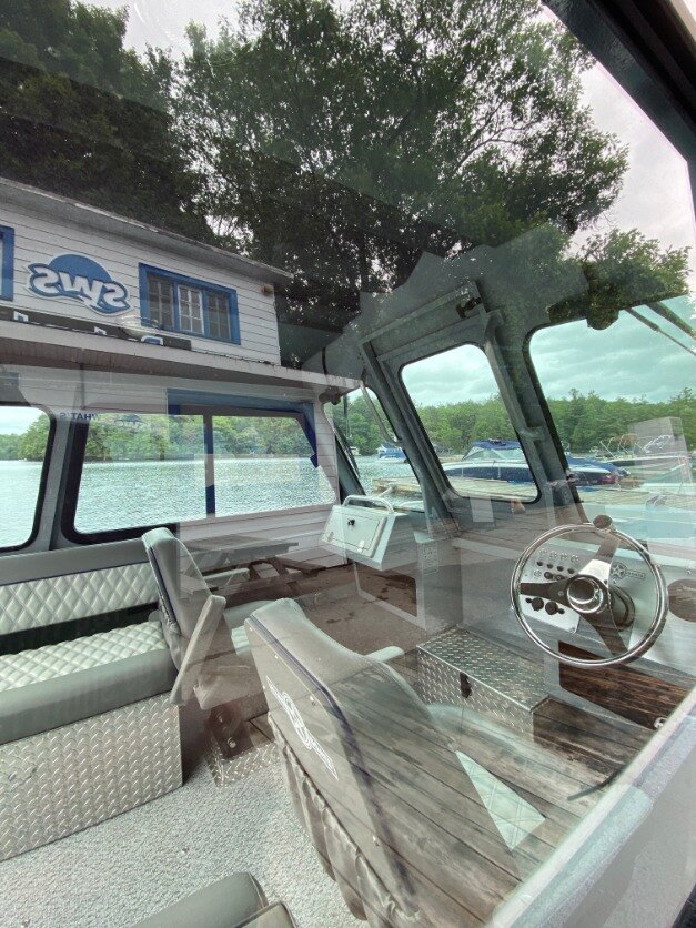 2025 ALLIED BOATS — P19 MUSTANG (3 Piece Rollup Curtain)