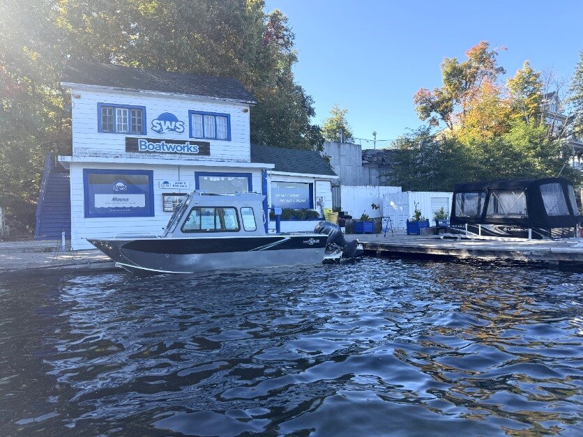 2025 ALLIED BOATS — P19 MUSTANG (3 Piece Rollup Curtain)