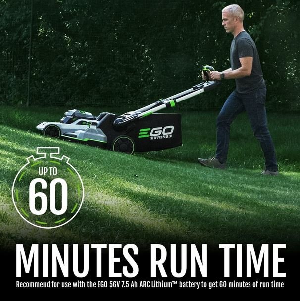 EGO POWER+ Mower 21 Self Propelled with Touch Drive™ Kit (4.0Ah and 6.0Ah Batteries) LM2123SP 2