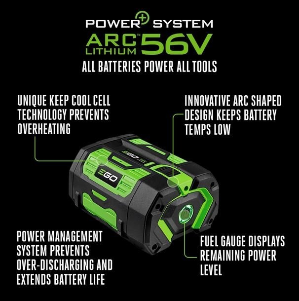 EGO Power+ 7.5 Amp Hour Battery with Fuel Gauge BA4200T