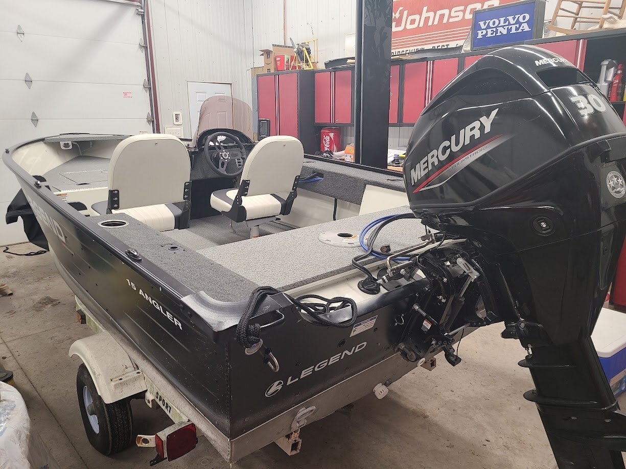 2022 Legend 15 Angler with Mercury 30hp EFI 4 Stroke