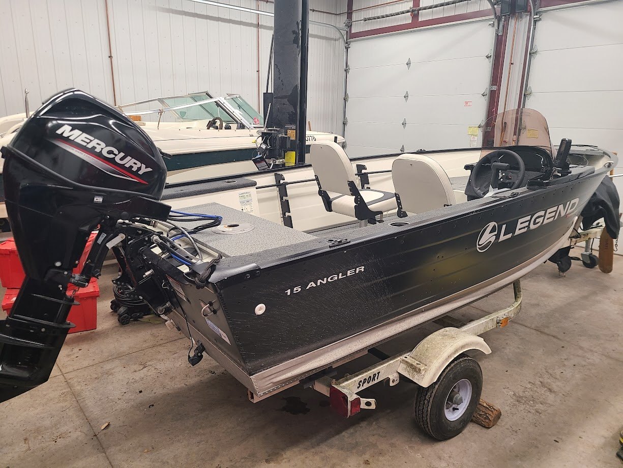 2022 Legend 15 Angler with Mercury 30hp EFI 4 Stroke