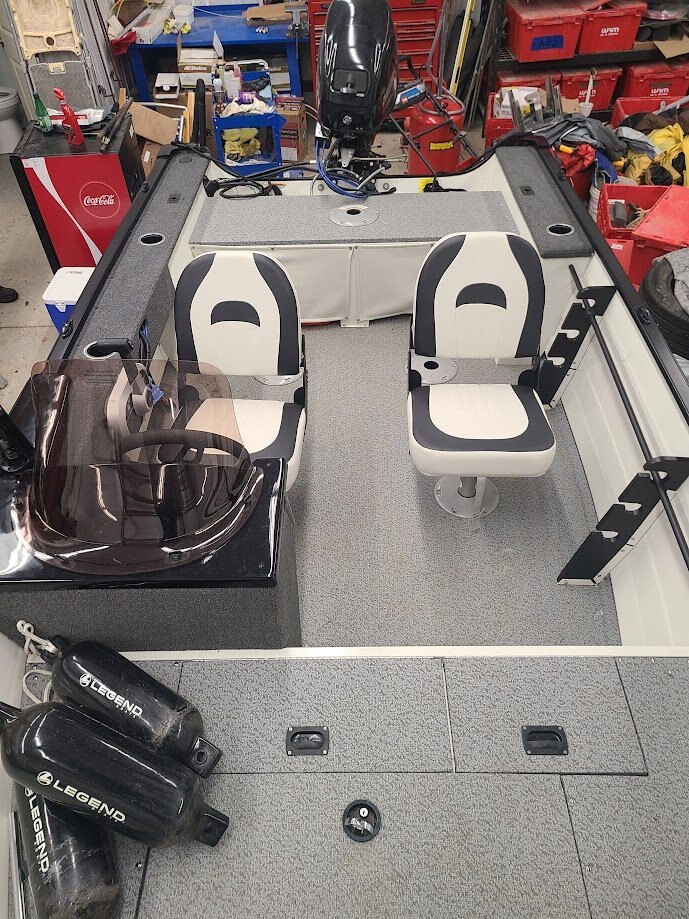 2022 Legend 15 Angler with Mercury 30hp EFI 4 Stroke