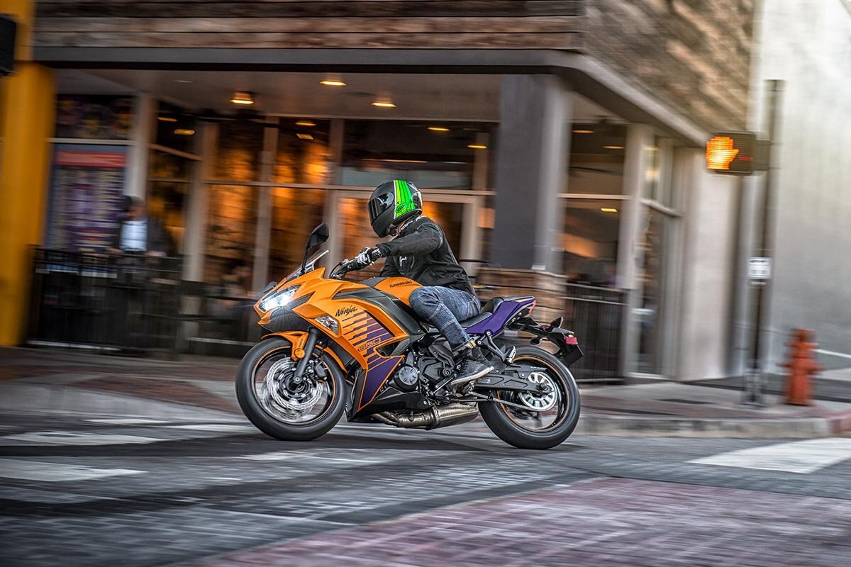 NEO　オレンジ26.5 New 2025 Kawasaki Ninja 650 ABS Candy Steel Furnace Orange