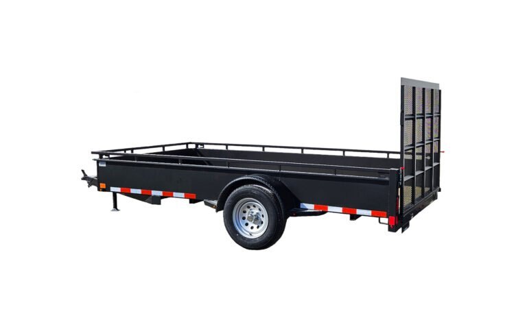 Canada Trailers SINGLE AXLE STEEL SIDE UT714 3.5K