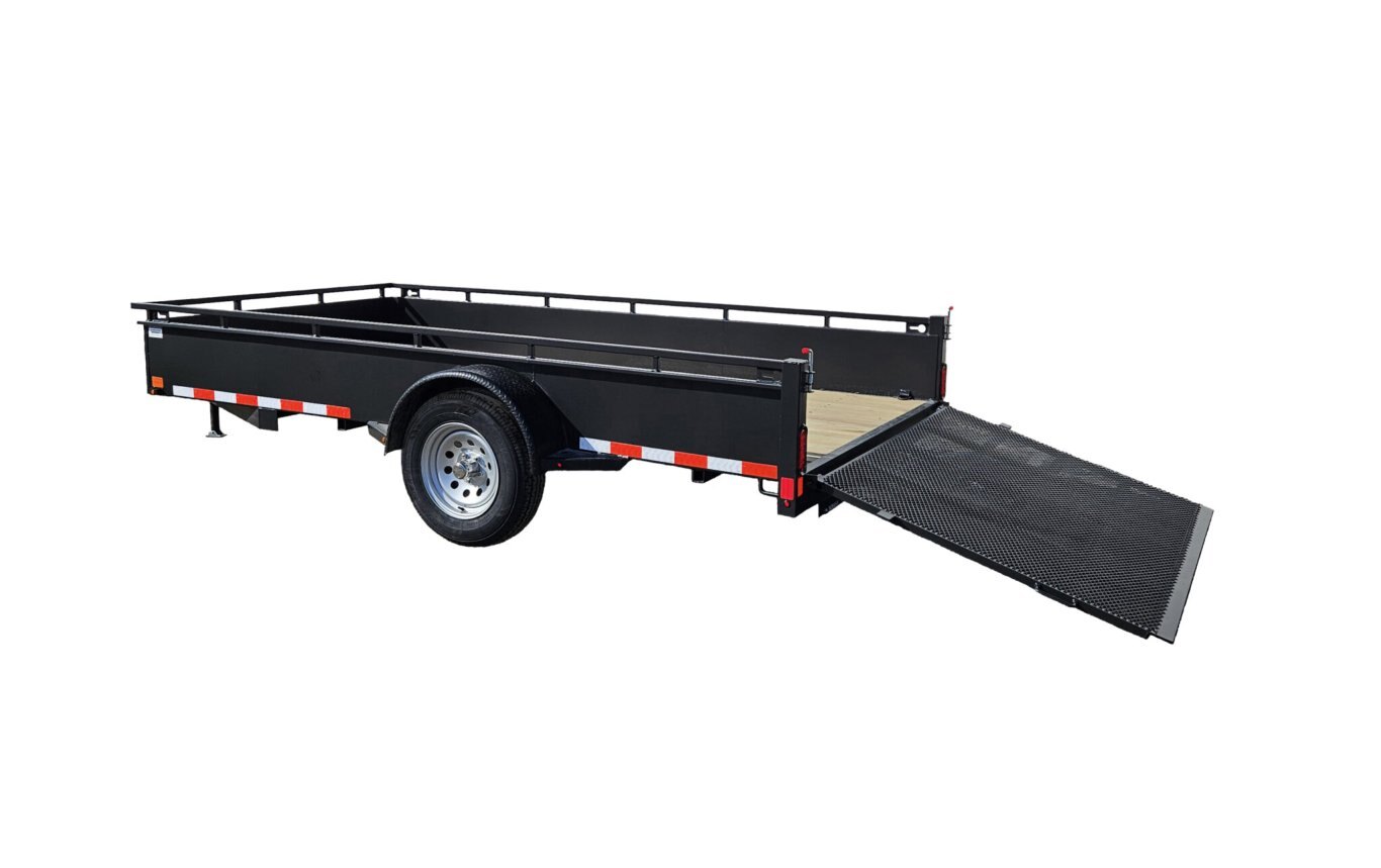 Canada Trailers SINGLE AXLE STEEL SIDE UT714 3.5K