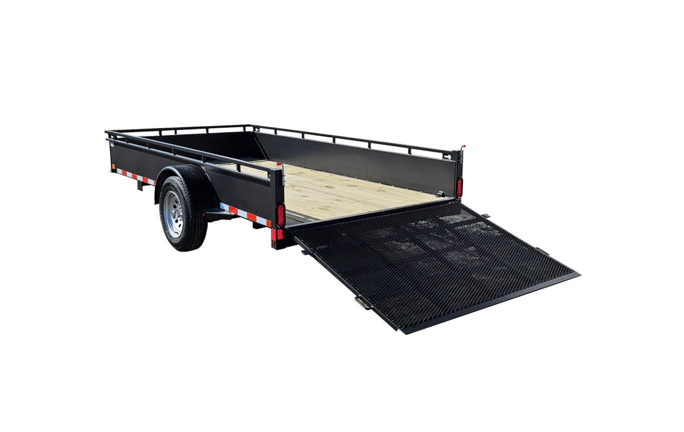 Canada Trailers SINGLE AXLE STEEL SIDE UT714 3.5K