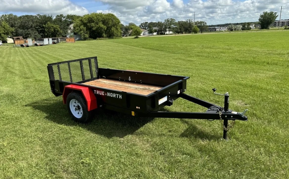 True North 8´X50 Utility Tilt Trailer With Ramp Gate