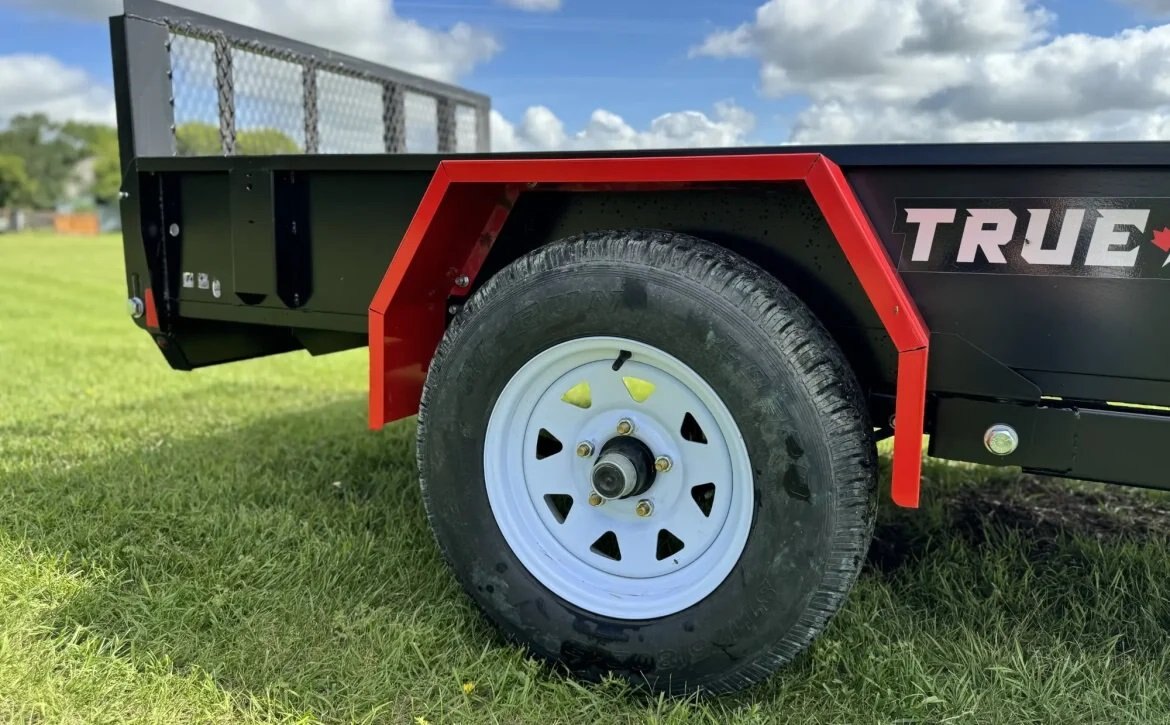 True North 8´X50 Utility Tilt Trailer With Ramp Gate