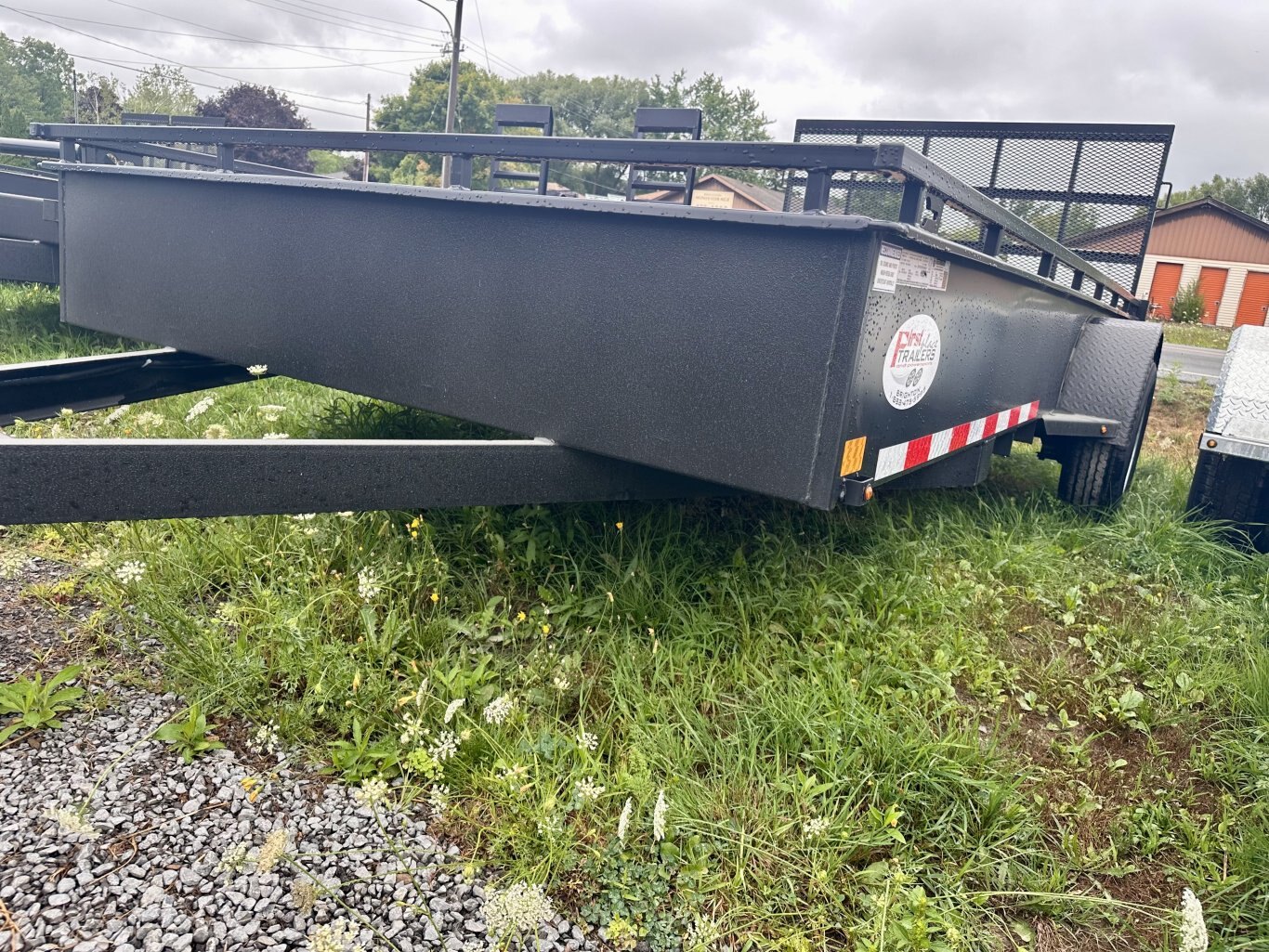 Canada Trailers SINGLE AXLE STEEL SIDE UT714 3.5K