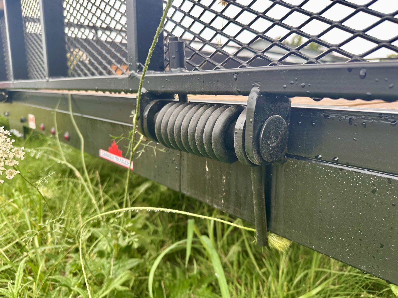 Canada Trailers SINGLE AXLE STEEL SIDE UT714 3.5K