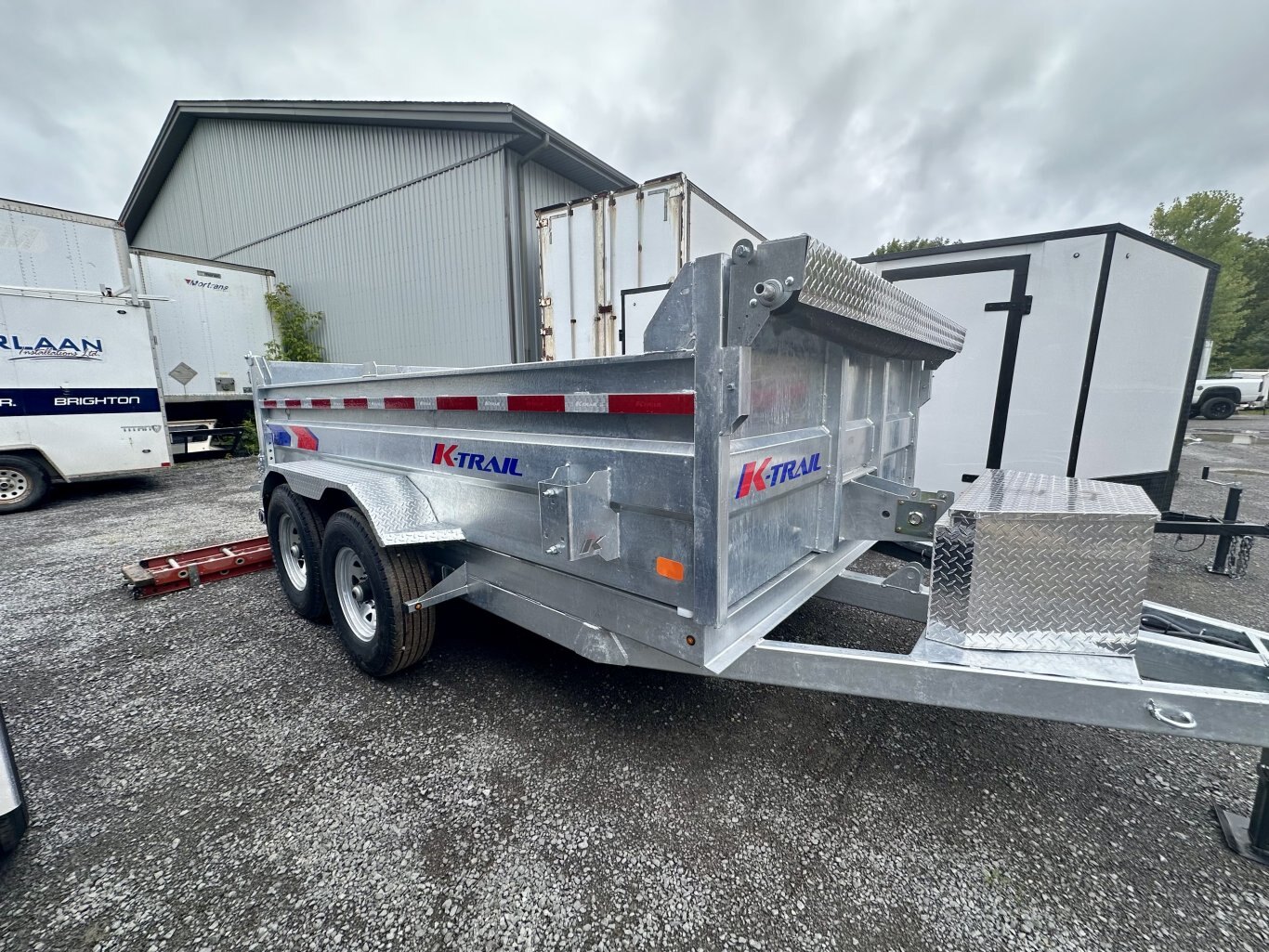 2026 K TRAILER 7X12 14K DUMP TRAILER