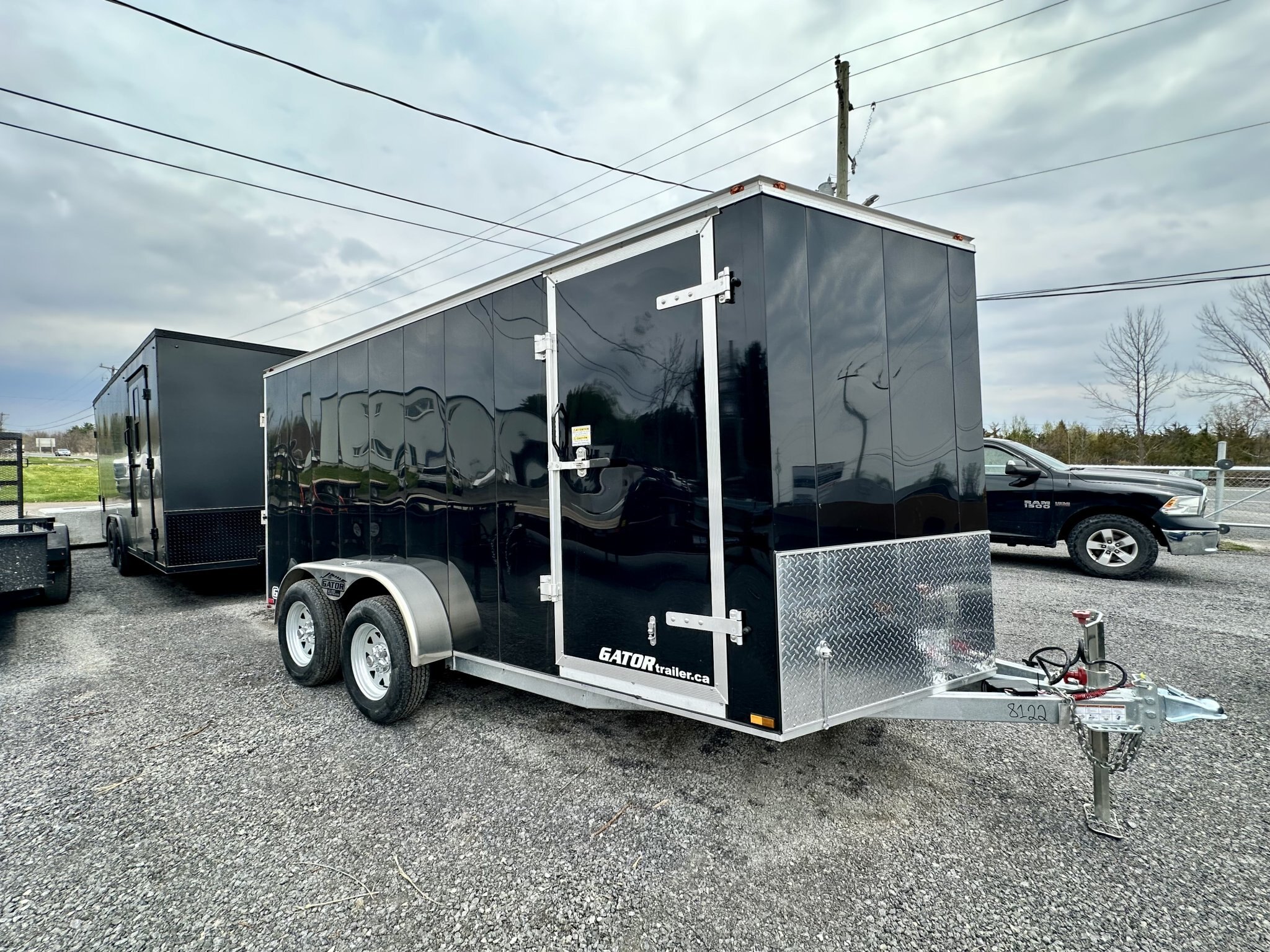 Tow Tek 7x14 Black with Black-out package