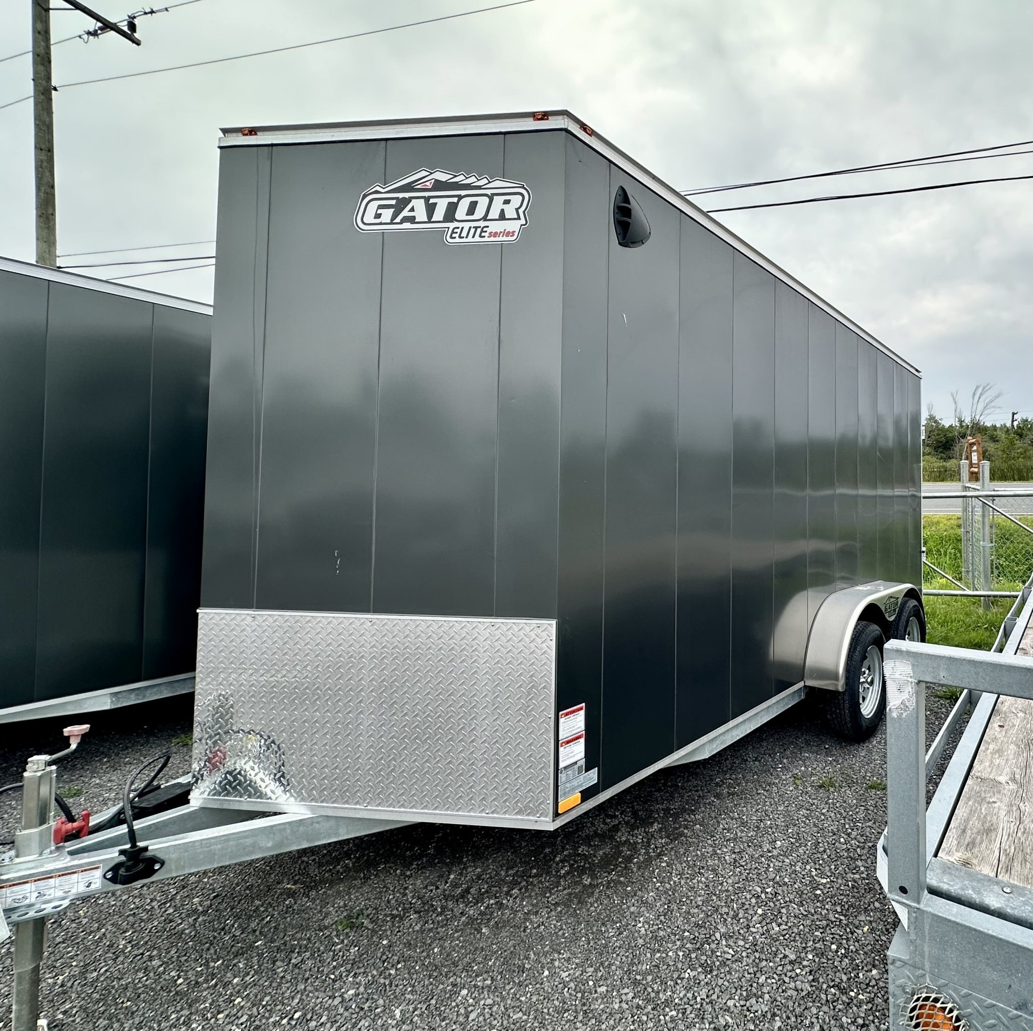 2026 Gator 7x14 with 7 interior height, Ramp with tandem 5k Axles