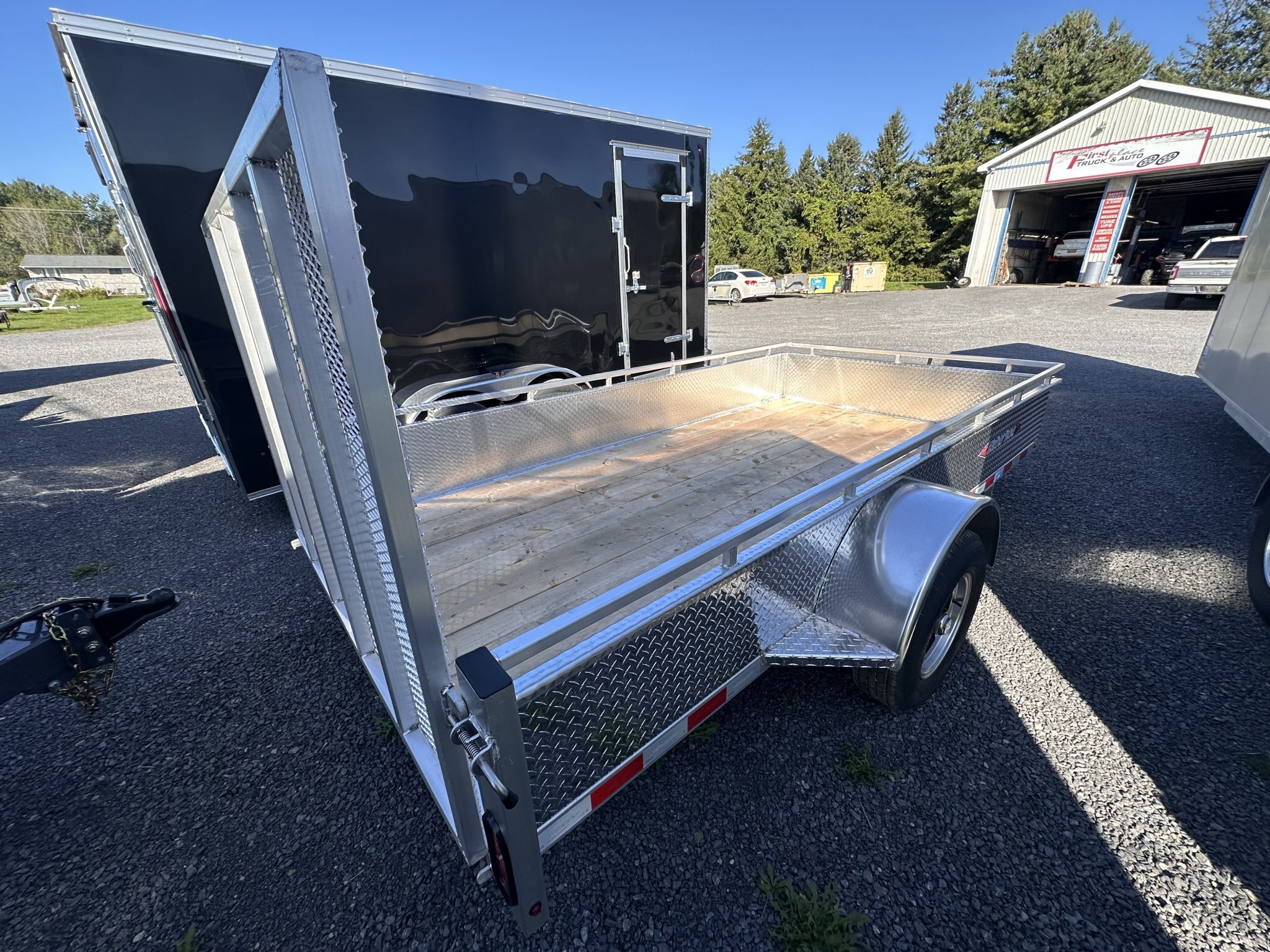 2027 Weberlane All Aluminum 6x12 Landscape/Utility Trailer