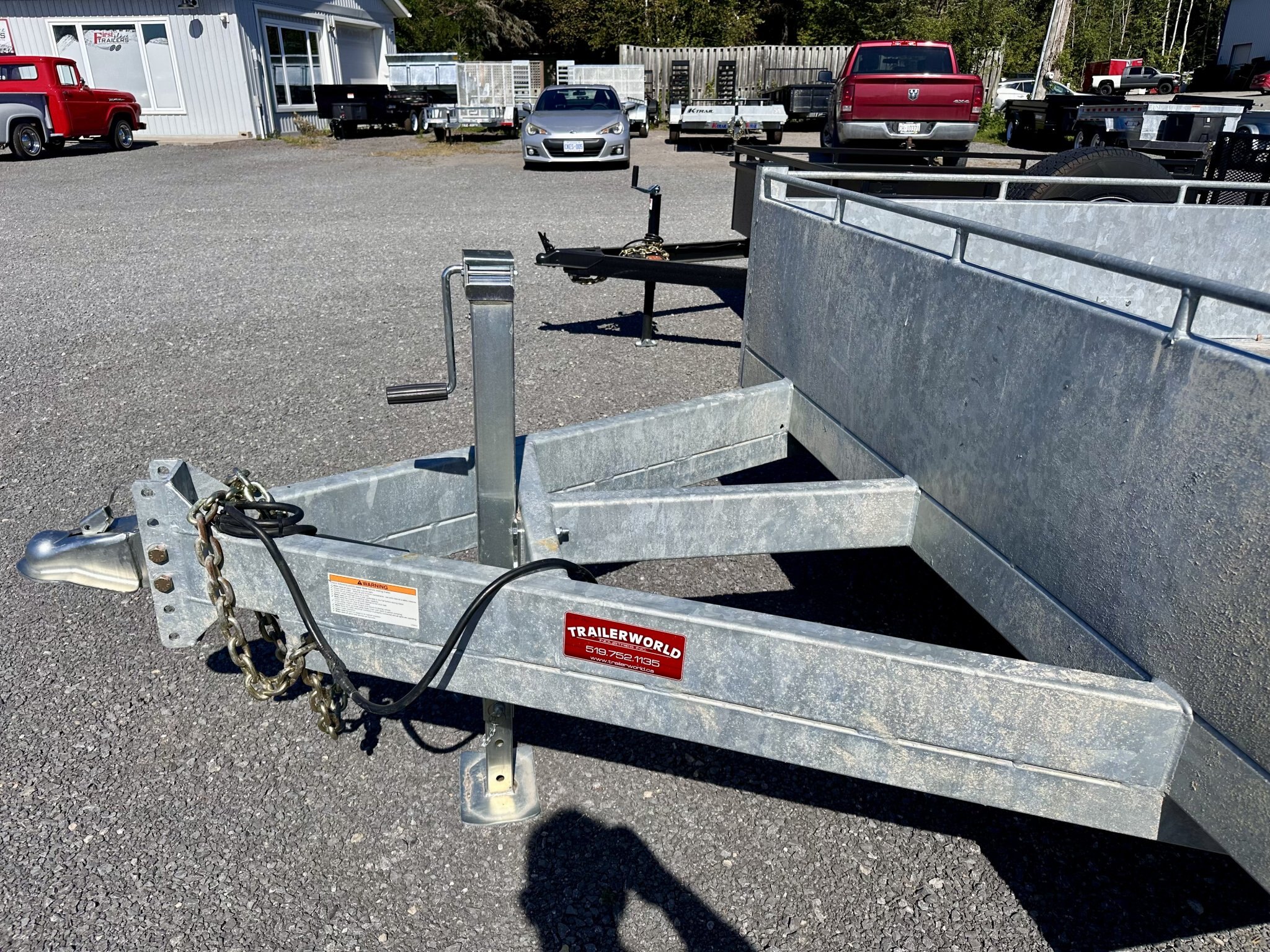 2024 DURA TRAILER 80X20 5 TON GALVANIZED LANDSCAPE TRAILER