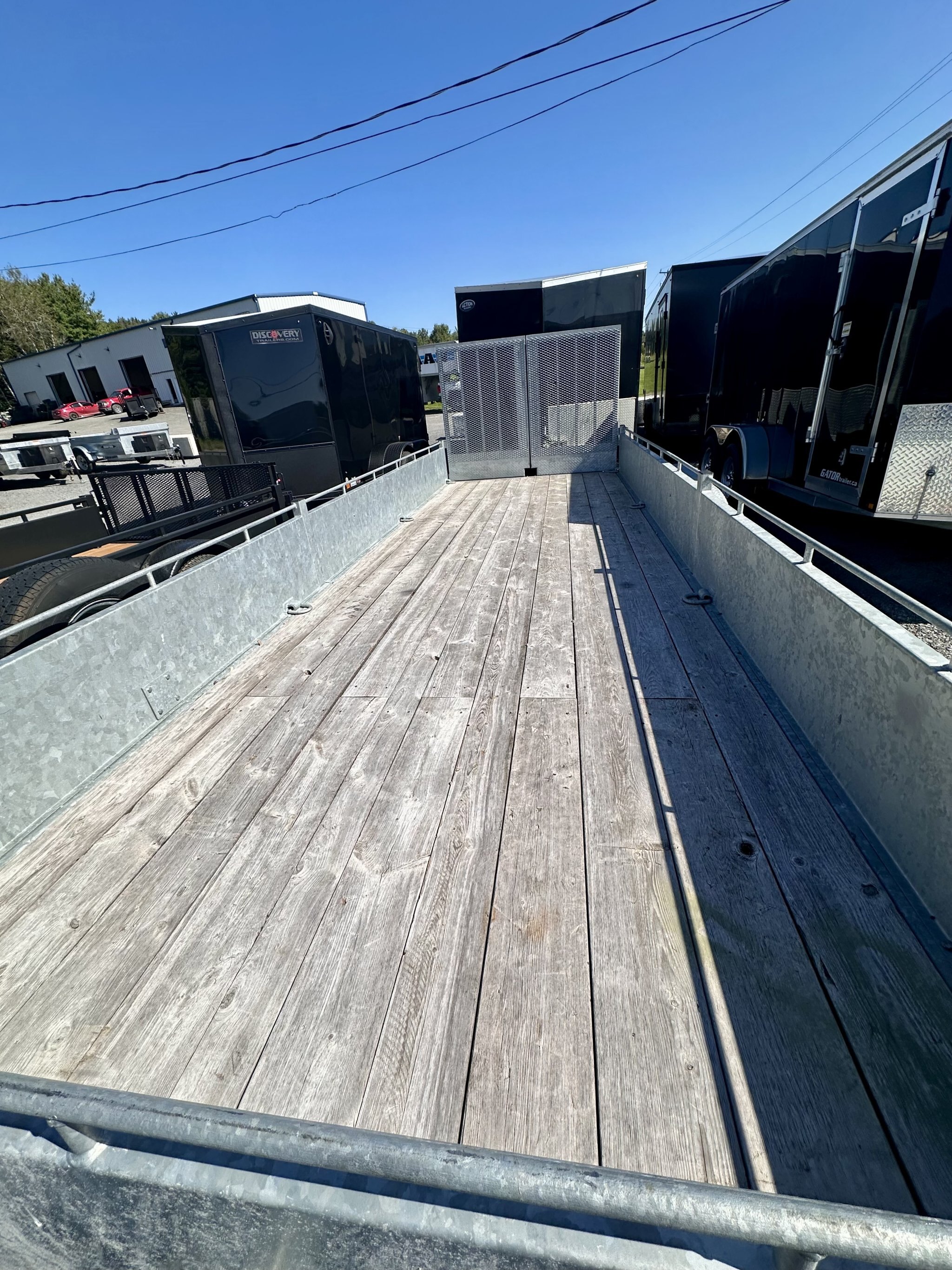 2024 DURA TRAILER 80X20 5 TON GALVANIZED LANDSCAPE TRAILER