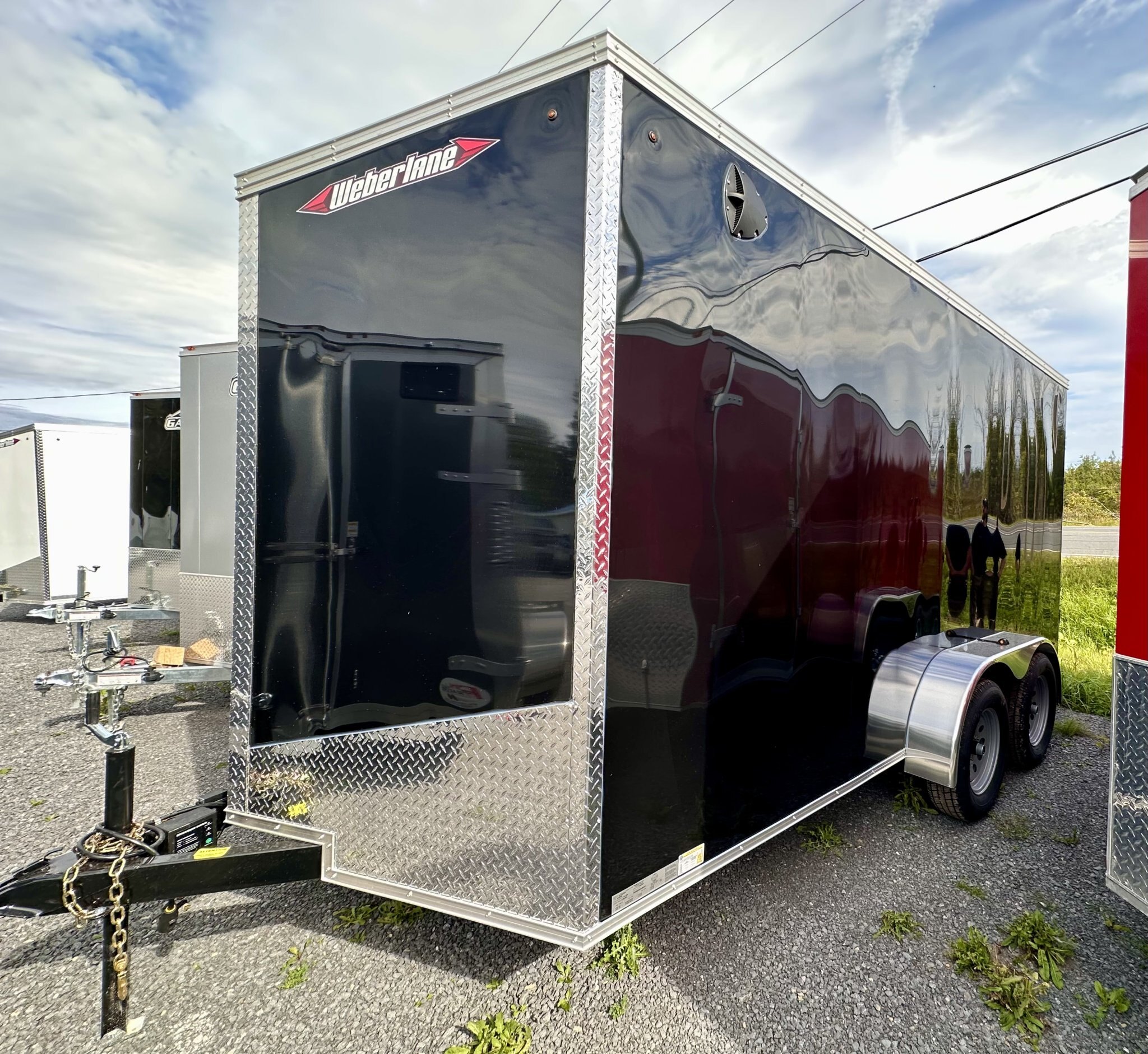 2027 Weberlane 7x14 with 7' interior height and Barn Doors