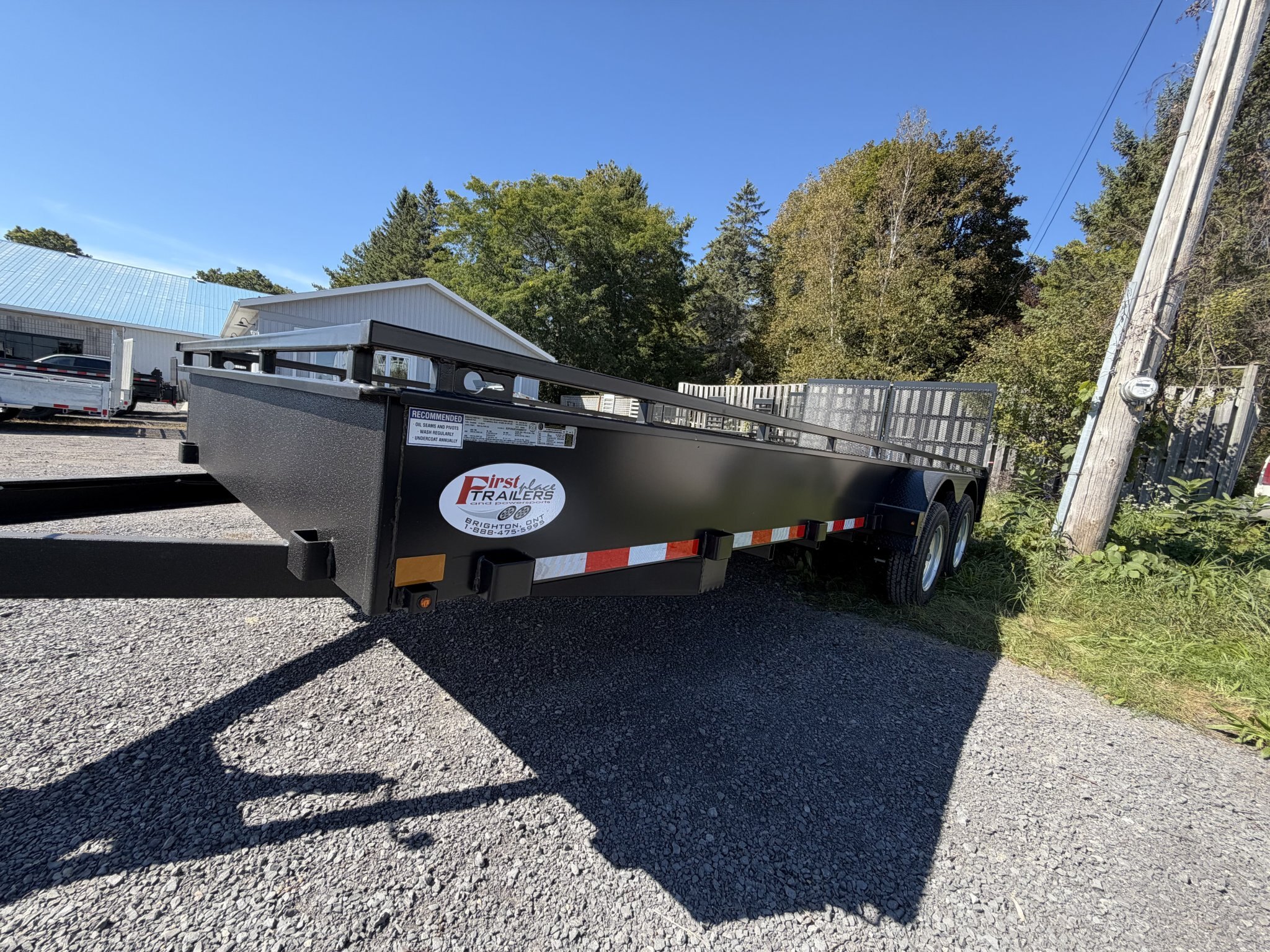 New 2027 Canada Trailer 7x20 7k Landscape Trailer