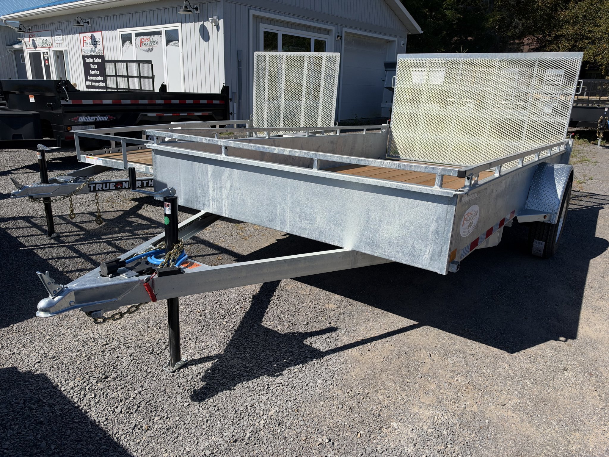 Canada Trailer 7x12 3.5k Galvanized Utility Trailer