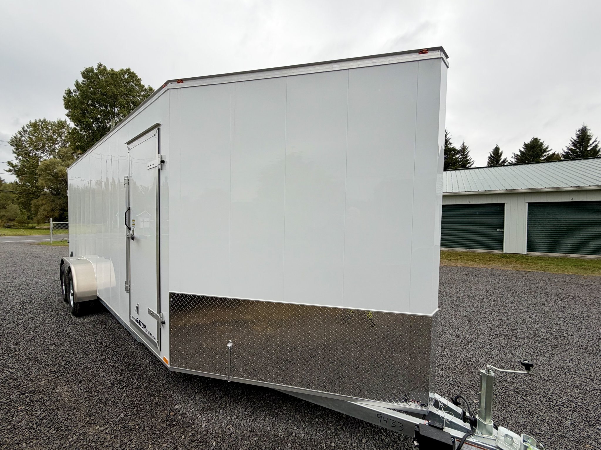 2027 Gator Elite 7x23 Snow Trailer with tandem 5k axles
