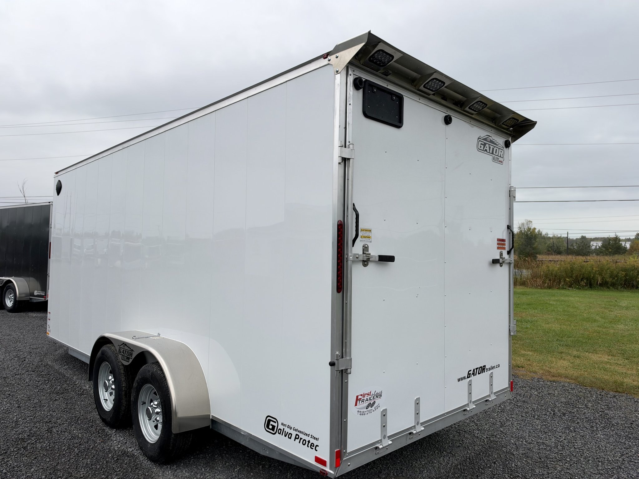 2027 Gator Elite 7x23 Snow Trailer with tandem 5k axles