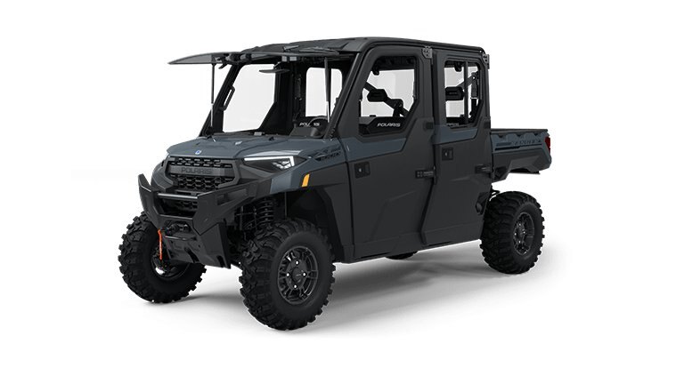 2025 Polaris RANGER CREW XP 1000 NORTHSTAR EDITION PREMIUM 6 SEAT STEALTH GRAY