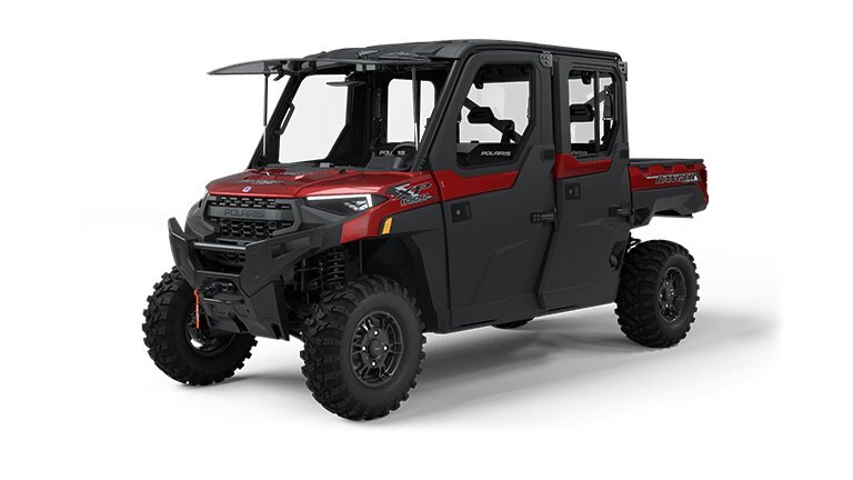 2025 Polaris RANGER CREW XP 1000 NORTHSTAR EDITION PREMIUM 6 SEAT SUNSET RED