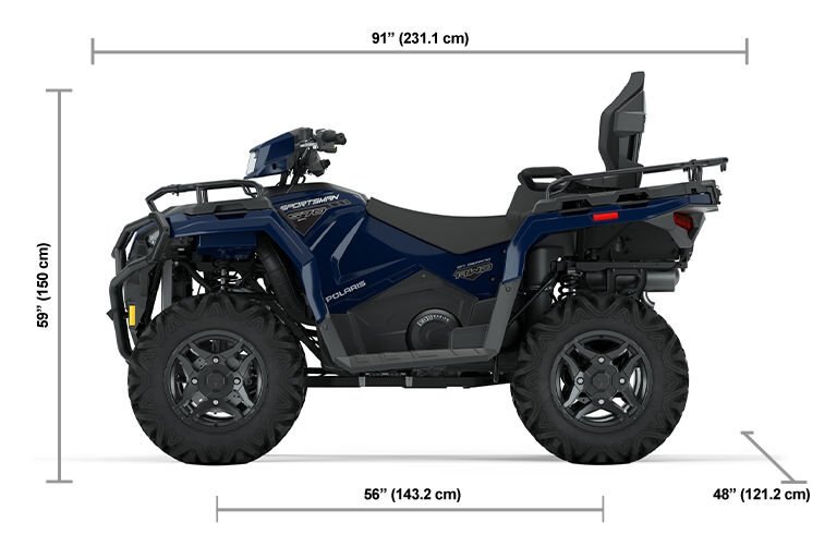 2025 Polaris OUTLAW 110 EFI BRIGHT WHITE / POLARIS BLUE