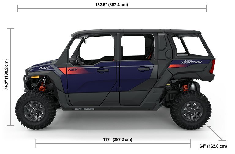 2025 Polaris® XPEDITION ADV 5 ULTIMATE 5 Seat Midnight Blue