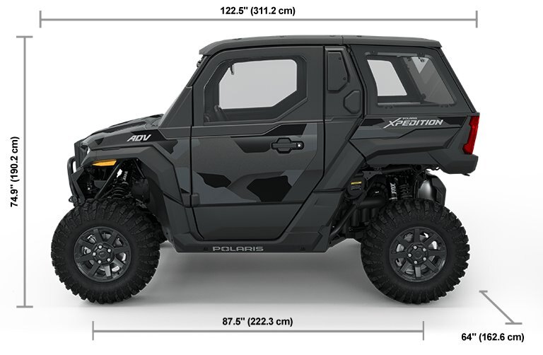 2025 Polaris® XPEDITION ADV 5 NorthStar 2 Seat Super Graphite