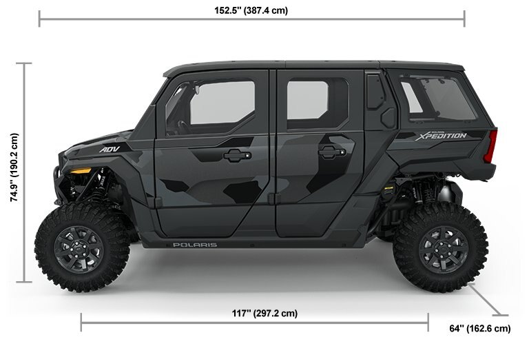 2025 Polaris® XPEDITION ADV 5 NorthStar 4 Seat Super Graphite