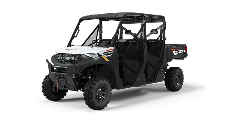 2025 Polaris® RANGER CREW 1000 Premium 6 Seat White Lightning