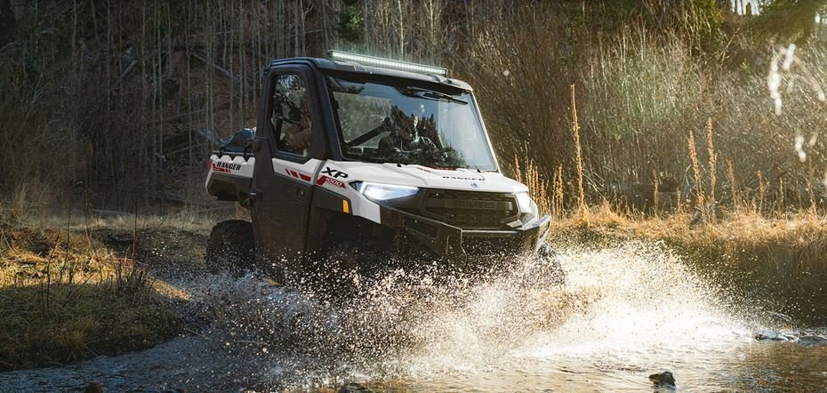 2025 Polaris® RANGER XP 1000 NorthStar Trail Boss Edition 3 Seat White Crystal